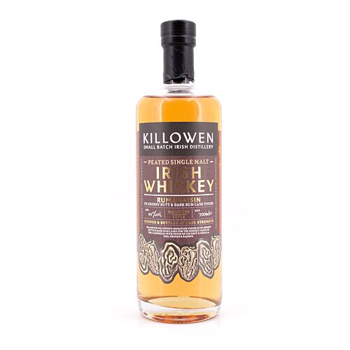 Killowen Single Malt Peated Rum & Raisin  0,70 Liter/ 55.0% vol Produktbild