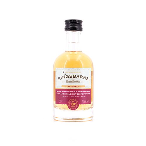 Kingsbarns Balcomie Ex-Oloroso American Oak & Sherry Butts Miniatur 0,050 Liter/ 46.0% vol Produktbild