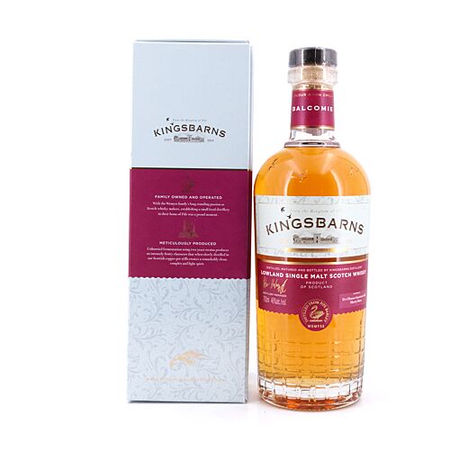 Kingsbarns Balcomie Ex-Oloroso American Oak & Sherry Butts 0,70 Liter/ 46.0% vol Produktbild