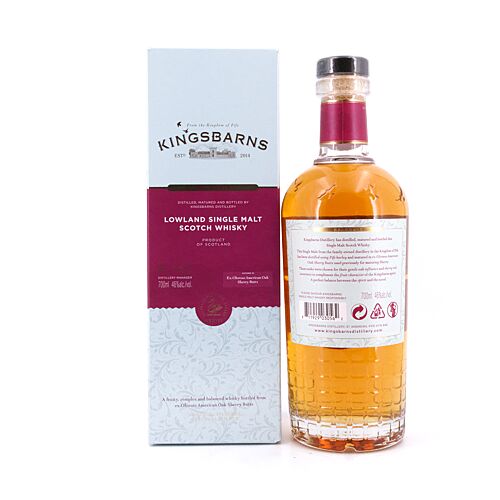 Kingsbarns Balcomie Ex-Oloroso American Oak & Sherry Butts 0,70 Liter/ 46.0% vol Produktbild