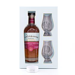 Kingsbarns Balcomie Ex-Oloroso American Oak & Sherry Butts mit 2 Gläser Produktbild