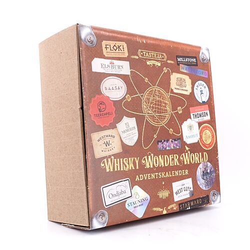 Kirsch Adventskalender - Whisky Wonder World 2024 / 24 x 2cl 0,480 Liter/ 46.5% vol Produktbild