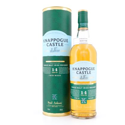 Knappogue 14 Jahre Twinwood (Bourbon & Oloroso) 0,70 Liter/ 46.0% vol