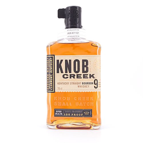 Knob Creek 9 Jahre 100 Proof Kentucky Straigth Bourbon Whiskey  0,70 Liter/ 50.0% vol Produktbild