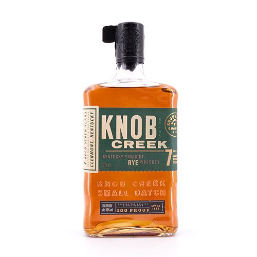 Knob Creek Rye 7 Jahre Small Batch Kentucky Straight Whiskey 0,70 Liter/ 50.0% vol Produktbild