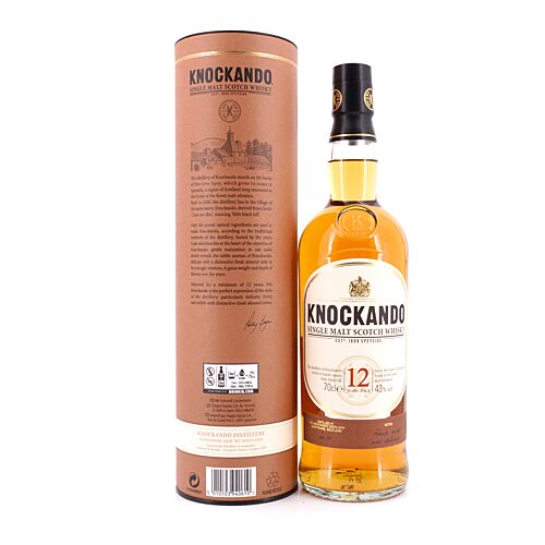 Knockando 12 Jahre  0,70 Liter/ 43.0% vol Produktbild