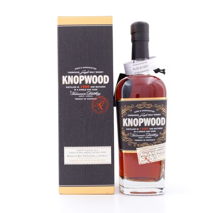 Knopwood 1999 Double Cask Single Malt Whisky PX Cask Finish  0,70 Liter/ 48.2% vol