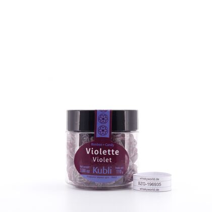 Kubli Violette Veilchen Bonbons Bonbons in Blumenform mit natürlich blumigem Aroma 110 Gramm