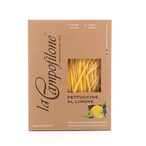 La Campofilone Fettuccine Eiernudeln mit Zitrone  250 Gramm Produktbild