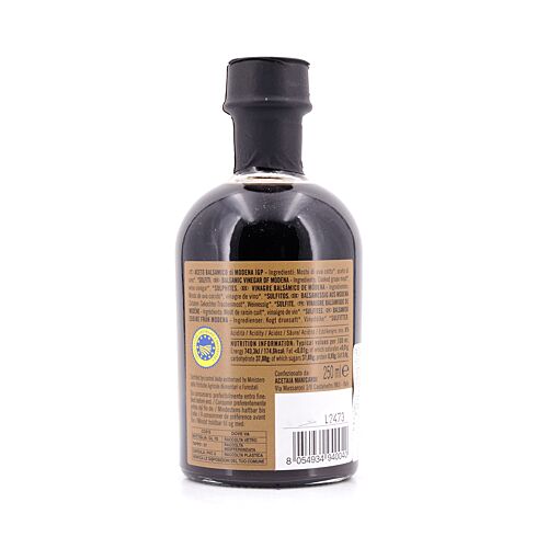 La Dispensa di Lorenzo Balsamico Essig 'Bronzeo' aus Modena IGP Bronze Label 6 Jahre gelagert 0,250 Liter Produktbild