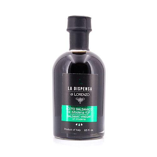 La Dispensa di Lorenzo Balsamico Essig 'Verde' aus Modena IGP Green Label 3 Jahre gelagert 0,250 Liter Produktbild