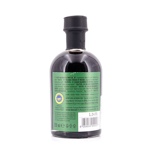 La Dispensa di Lorenzo Balsamico Essig 'Verde' aus Modena IGP Green Label 3 Jahre gelagert 0,250 Liter Produktbild