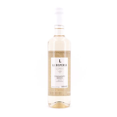 La Dispensa di Lorenzo 'Condimento Bianco' Weinessig aus weißen Trauben 0,50 Liter Produktbild