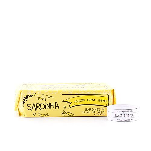 La Gondola Sardinen in Olivenöl mit Zitrone 125g 85 Gramm Abtropfgewicht Produktbild