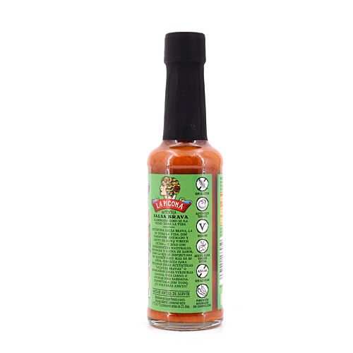La Picona Salsa Brava Tradicional Vegan 0,147 Liter Produktbild