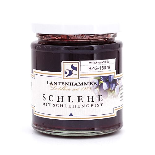 Lantenhammer Fruchtaufstrich Schlehe mit Schlehengeist  225 Gramm/ 2.0% vol Produktbild