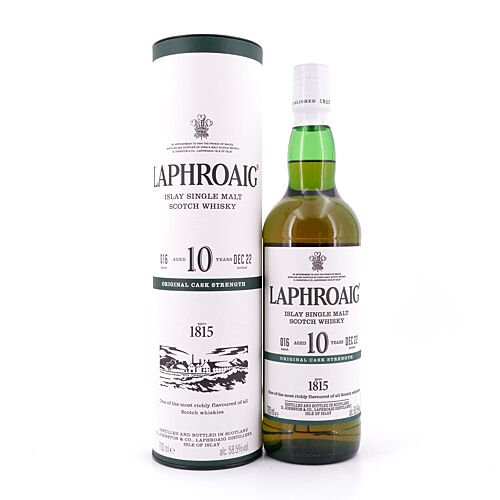 Laphroaig 10 Jahre Cask Strength Batch 16 0,70 Liter/ 58.5% vol Produktbild