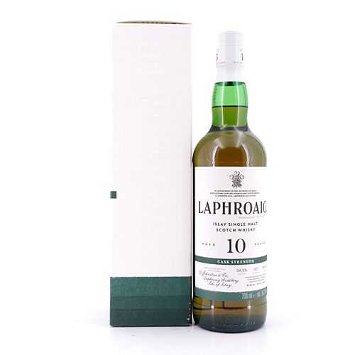 Laphroaig 10 Jahre Cask Strength Batch 17 0,70 Liter/ 58.3% vol Produktbild