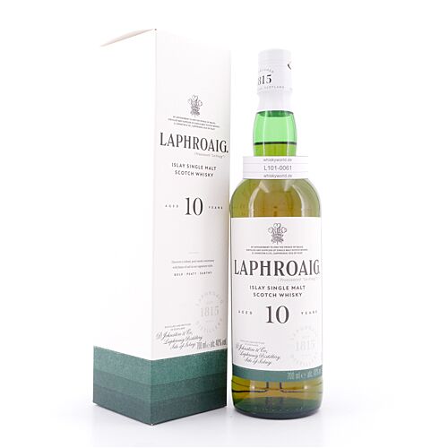 Laphroaig 10 Jahre  0,70 Liter/ 40.0% vol Produktbild