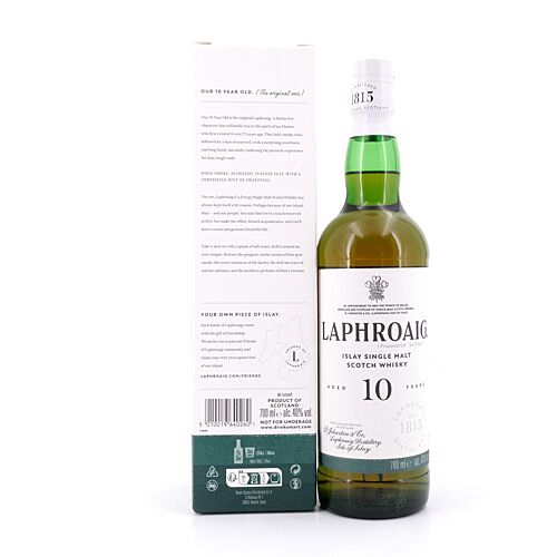 Laphroaig 10 Jahre  0,70 Liter/ 40.0% vol Produktbild