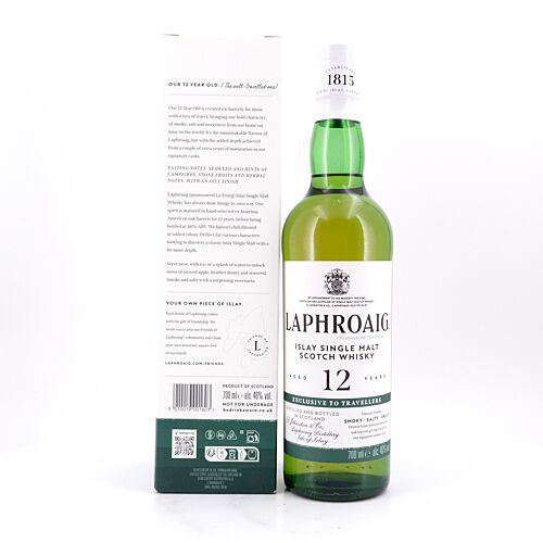 Laphroaig 12 Jahre 0,70 Liter/ 46.0% vol Produktbild