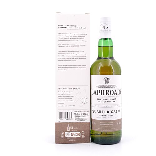 Laphroaig Quarter Cask Double Cask Matured  0,70 Liter/ 48.0% vol Produktbild