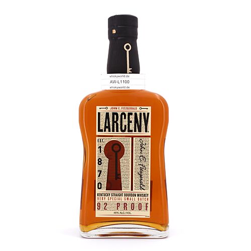 Larceny Small Batch Bourbon  0,70 Liter/ 46.0% vol Produktbild