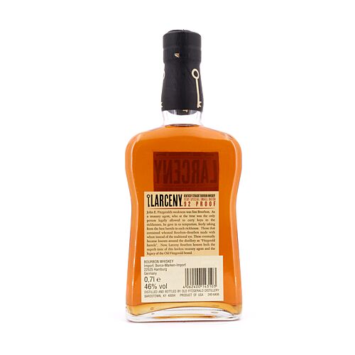 Larceny Small Batch Bourbon  0,70 Liter/ 46.0% vol Produktbild