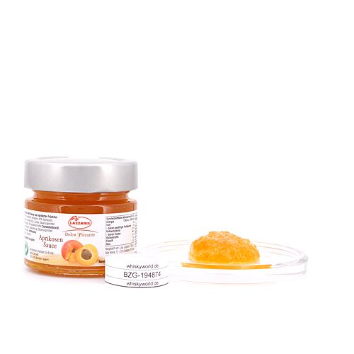 Lazzaris Aprikosen-Senf-Sauce aus kandierten Früchten  120 Gramm Produktbild