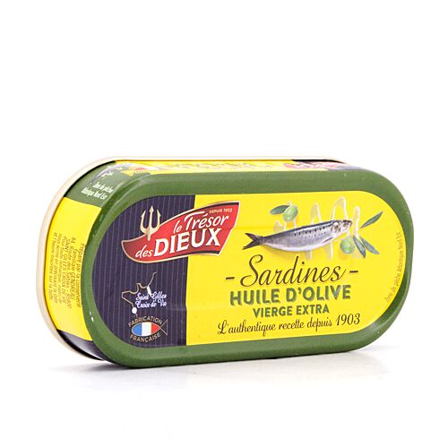 Le Trésor des Dieux Sardinen in Olivenöl 46g 46 Gramm Produktbild