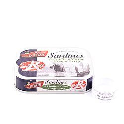 Le Trésor des Dieux Sardinen in Olivenöl Extra Label Rouge  Produktbild
