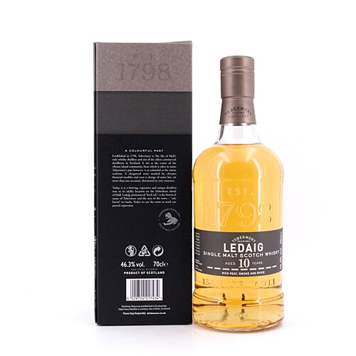 Ledaig 10 Jahre  0,70 Liter/ 46.3% vol Produktbild