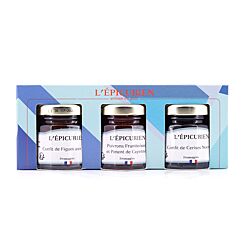 L’Epicurien Trio Rund um Käse Feige, Schwarze Kirsche & Paprika Produktbild