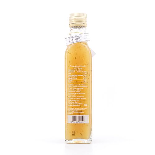 Libeluile Ananasfruchtessig mit Minze 0,250 Liter Produktbild