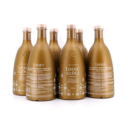 Lignell & Piispanen Loimu Glögg Non Alcoholic ALKOHOLFREIER Glögg Vorteils-Set 4,50 Liter Produktbild