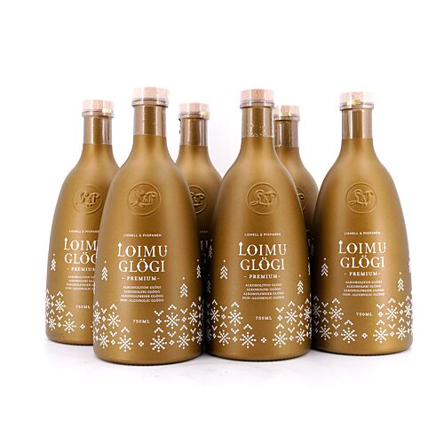 Lignell & Piispanen Loimu Glögg Non Alcoholic ALKOHOLFREIER Glögg Vorteils-Set 4,50 Liter Produktbild