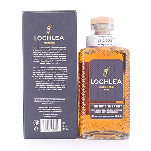 Lochlea Cask Strength Batch #1 0,70 Liter/ 60.1% vol Produktbild