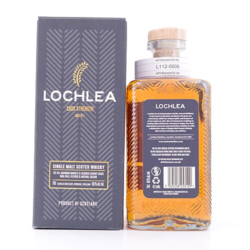 Lochlea Cask Strength Batch #1 0,70 Liter/ 60.1% vol Produktbild