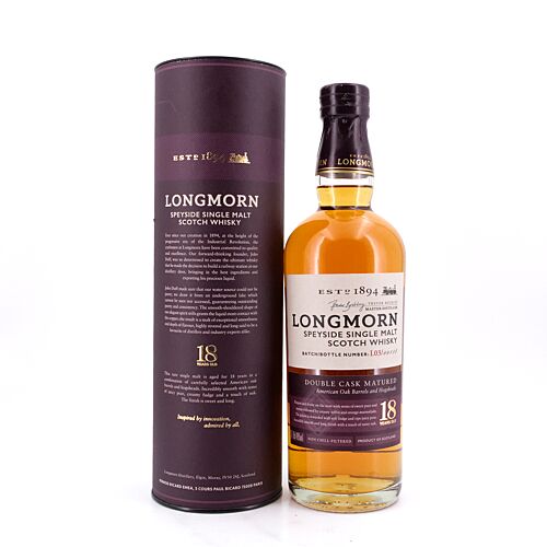 Longmorn 18 Jahre Double Cask 0,70 Liter/ 48.0% vol Produktbild