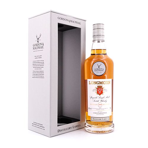 Longmorn 2008 Distillery Label G&M NEW RANGE  0,70 Liter/ 46.0% vol Produktbild
