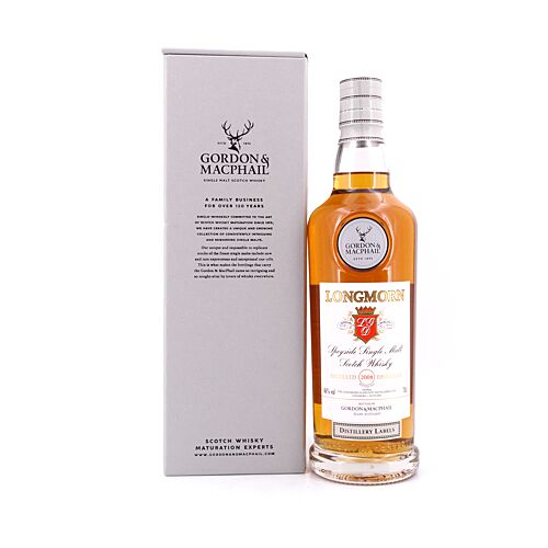 Longmorn 2008 Distillery Label G&M NEW RANGE  0,70 Liter/ 46.0% vol Produktbild
