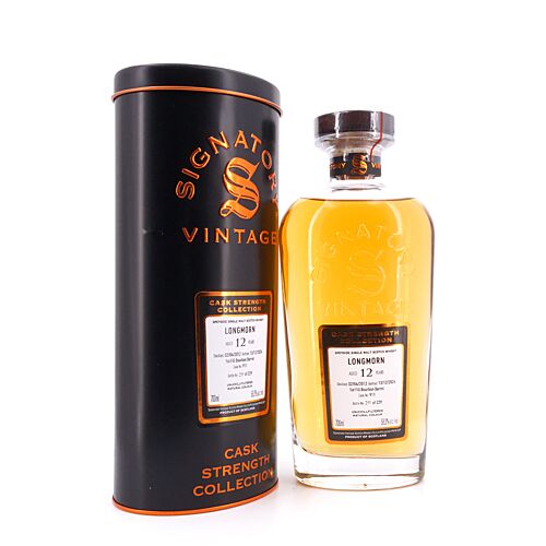 Longmorn Cask Strength Collection 12 Jahre First Fill Bourbon 2012 / 2024 Cask 911 0,70 Liter/ 58.0% vol Produktbild