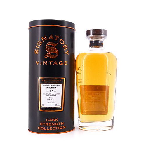 Longmorn Cask Strength Collection 12 Jahre First Fill Bourbon 2012 / 2024 Cask 911 0,70 Liter/ 58.0% vol Produktbild