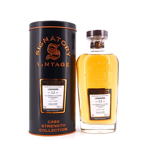 Longmorn Cask Strength Collection 12 Jahre First Fill Bourbon 2012 / 2024 Cask 911 0,70 Liter/ 58.0% vol Produktbild