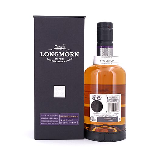 Longmorn The Distiller`s Choice  0,70 Liter/ 40.0% vol Produktbild
