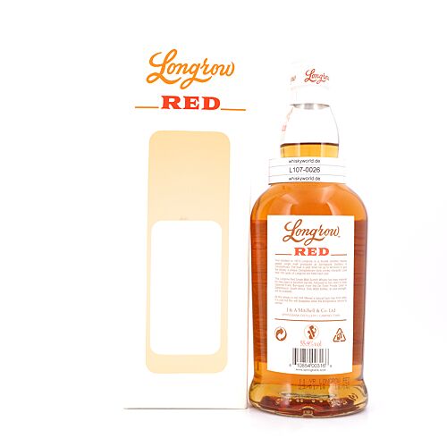 Longrow Red 11 Jahre Cabernet Franc Casks Release 2018 0,70 Liter/ 55.9% vol Produktbild