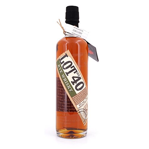Lot No. 40 Canadian Rye Whisky 0,70 Liter/ 43.0% vol Produktbild