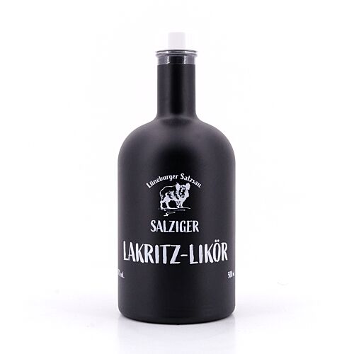 Lüneburger Salzsau Salziger Sahne Lakritz Likör  0,50 Liter/ 17.0% vol Produktbild