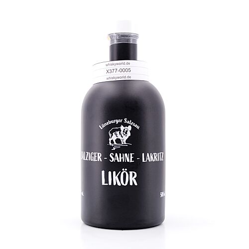 Lüneburger Salzsau Salziger Sahne Lakritz Likör  0,50 Liter/ 17.0% vol Produktbild