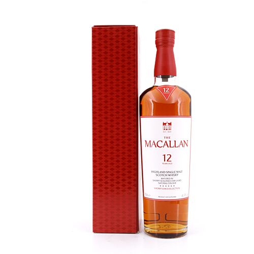 Macallan 12 Jahre Sherry Cask 0,70 Liter/ 40.0% vol Produktbild